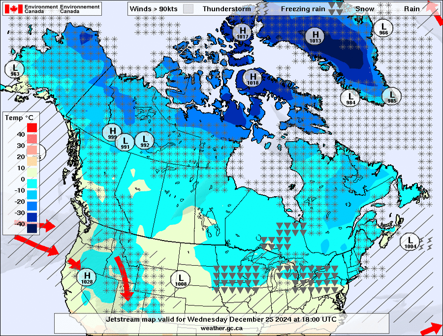 North American Weather System